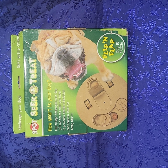 SPOT Other - SPOT Ethical Products Seek-A-Treat Flip 'N Flap Dog IQ Puzzle Toy